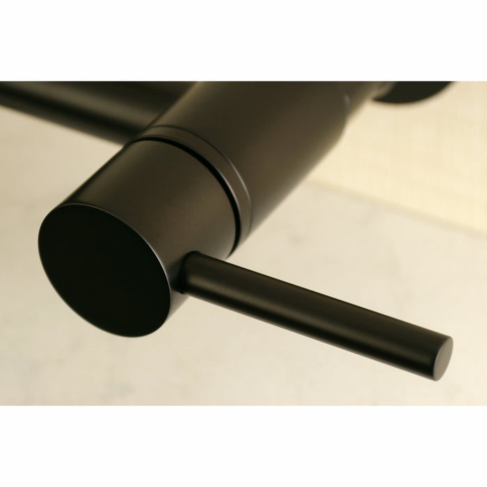 Concord KS8165DL Two-Handle 2-Hole Wall Mount Kitchen Faucet, Oil Rubbed Bronze