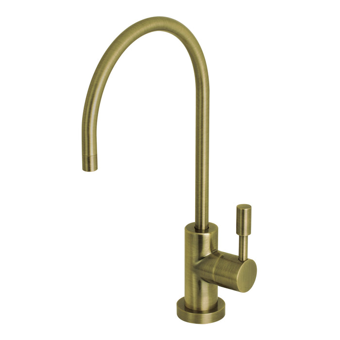 Concord KS8193DL Single-Handle 1-Hole Deck Mount Water Filtration Faucet, Antique Brass