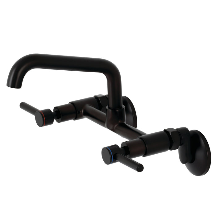 Concord KS823ORB Two-Handle 2-Hole Wall Mount Kitchen Faucet, Oil Rubbed Bronze