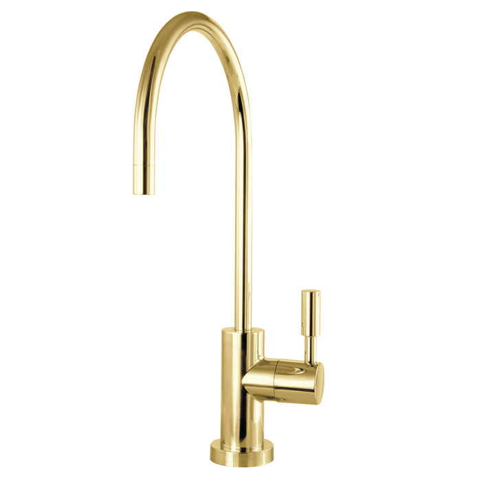 Concord KSAG8192DL Single-Handle 1-Hole Deck Mount Water Filtration Faucet, Polished Brass