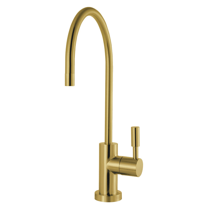 Concord KSAG8197DL Single-Handle 1-Hole Deck Mount Water Filtration Faucet, Brushed Brass