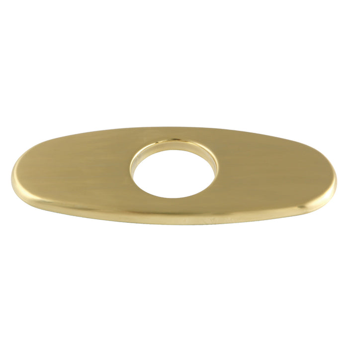 KSCP223BB Bathroom Faucet Deck Plate, Brushed Brass