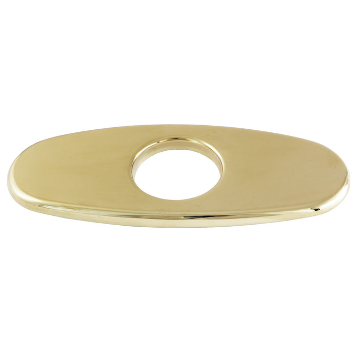 KSCP223PB 1-1/2" I.D. Brass Faucet Deck Plate, Polished Brass