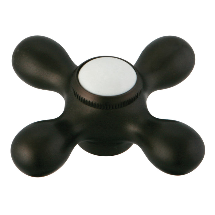 Kingston KSDH23655AX Metal Cross Handle, Diverter for Tub Filler, Oil Rubbed Bronze