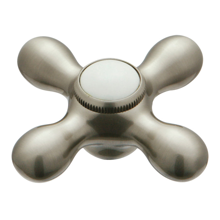 Kingston KSDH23685AX Metal Cross Handle, Diverter for Tub Filler, Brushed Nickel