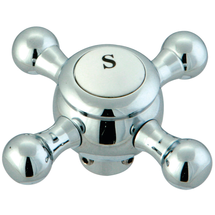 Kingston KSDH44615BX Metal Cross Handle, Diverter for Tub Filler, Polished Chrome