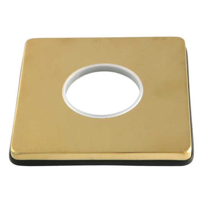 Kingston KSE3047 Shower Escutcheon Plate, Brushed Brass