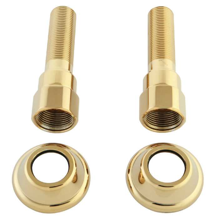 KSEL1172 Elbow, Polished Brass