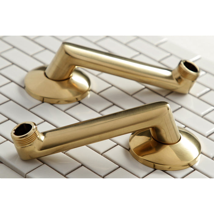 Vintage KSEL243SB 5-3/4 Inch Swivel Elbows for Wall Mount Tub Faucet, Brushed Brass