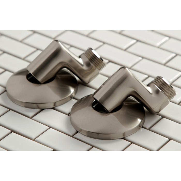 Kingston KSEL265SN Swivel Elbows for Wall Mount Tub Faucet (KS265SN), Brushed Nickel