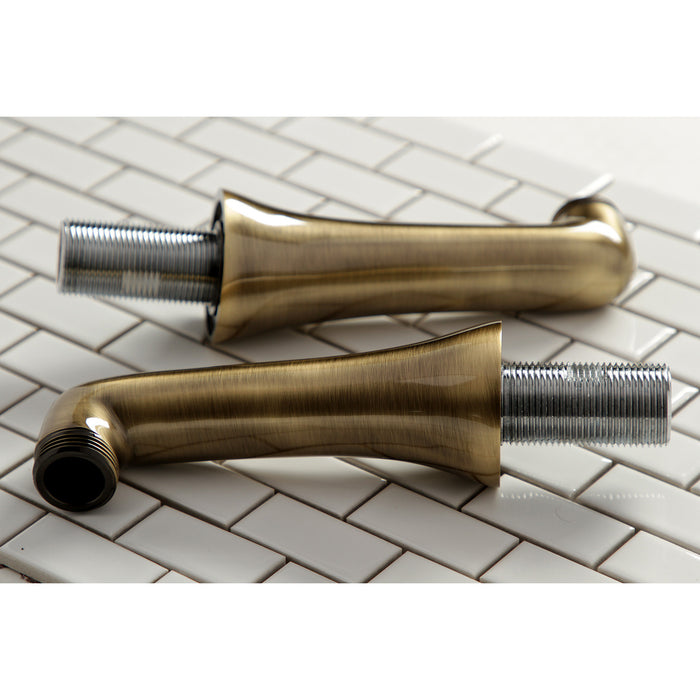 Kingston KSEL268AB Brass Deck Mount Tub Faucet Riser (KS268AB), Antique Brass