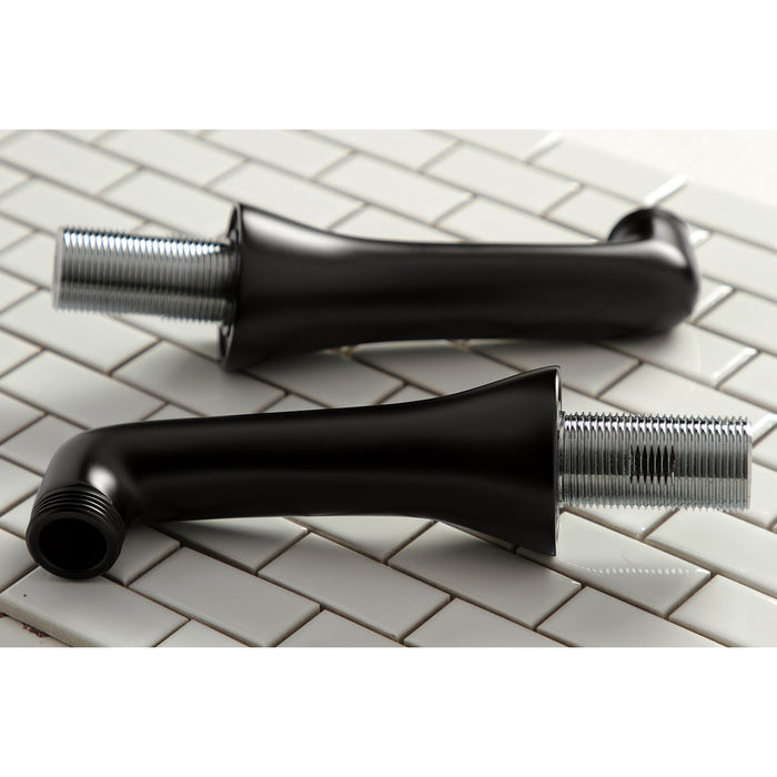 Kingston KSEL268MB Brass Deck Mount Tub Faucet Riser (KS268MB), Matte Black