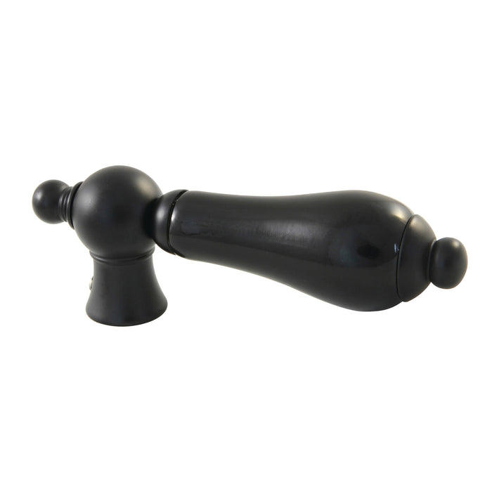 Kingston Duchess KSH1160PKL Black Porcelain Lever Handle, Matte Black