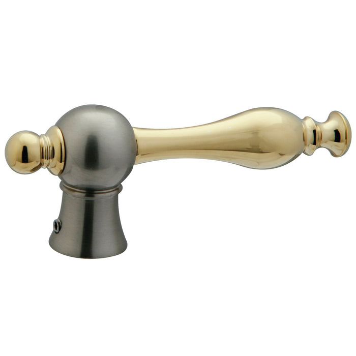 Kingston KSH1169NL Metal Lever Handle, Brushed Nickel/Polished Brass