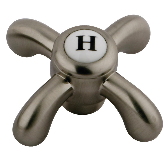 KSH1608TXH Metal Cross Handle (Hot Side), Brushed Nickel