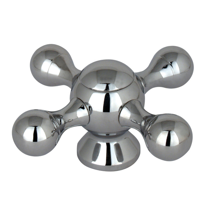 Kingston KSH2491KX Metal Cross Handle, Polished Chrome