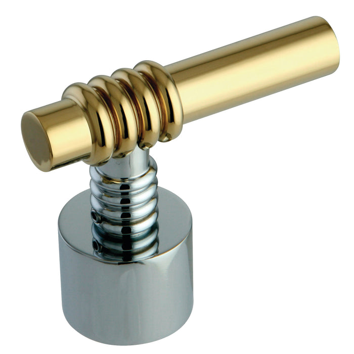KSH2604ML Metal Lever Handle, Polished Chrome/Polished Brass