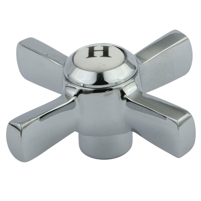 Kingston KSH2951ZXH Brass Cross Handle (Hot Side), Polished Chrome