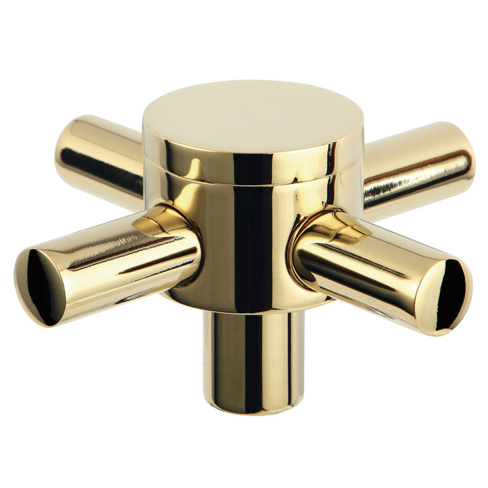 Kingston KSH2952DX Brass Cross Handle, Polished Brass