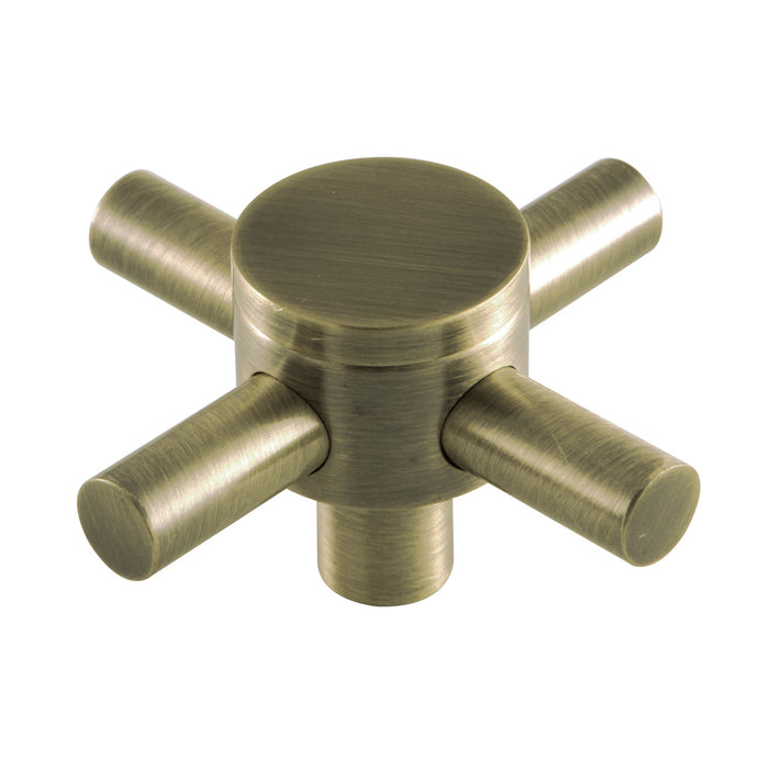 Kingston Concord KSH2963DX Brass Cross Handle, Antique Brass
