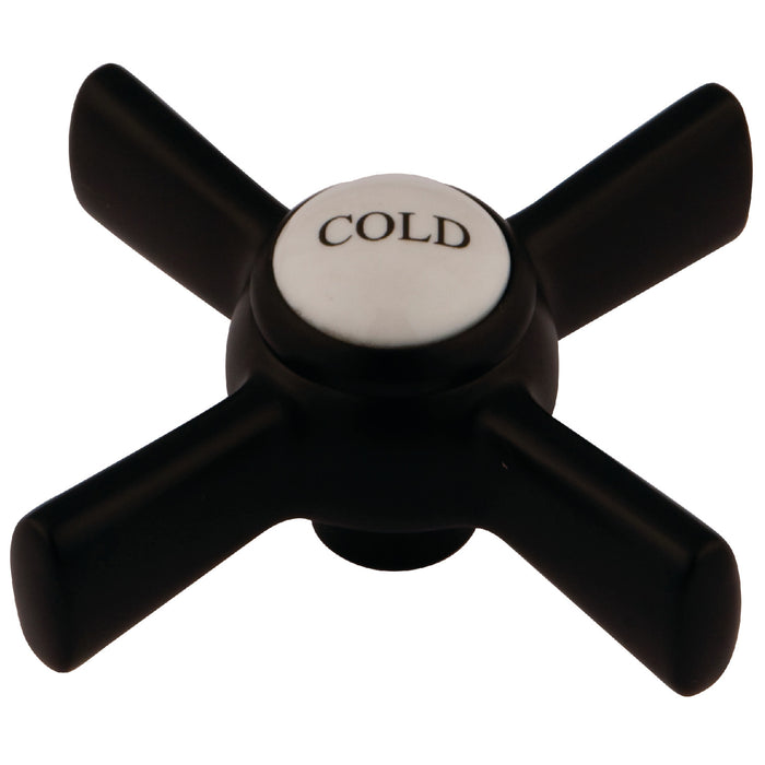 Kingston KSH2965ZXC Brass Cross Handle (Cold Side), Oil Rubbed Bronze