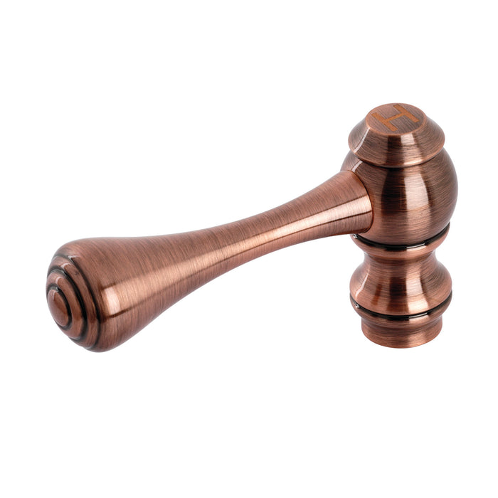 Kingston KSH313ACH Zinc Alloy Lever Handle (Hot Side), Antique Copper