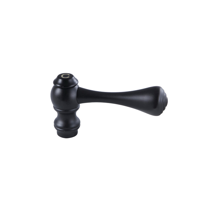 KSH313MBC Zinc Alloy Lever Handle (Cold Side), Matte Black
