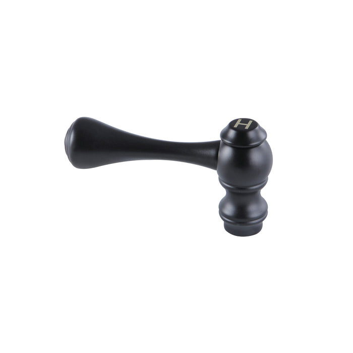 Kingston KSH313MBH Zinc Alloy Lever Handle (Hot Side), Matte Black