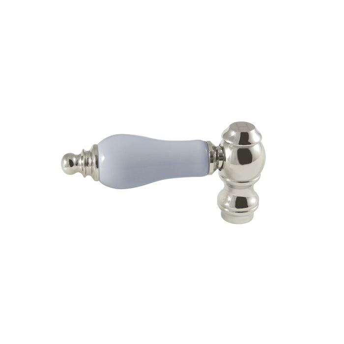 Kingston KSH3226PLH Porcelain Lever Handle (Hot Side), Polished Nickel