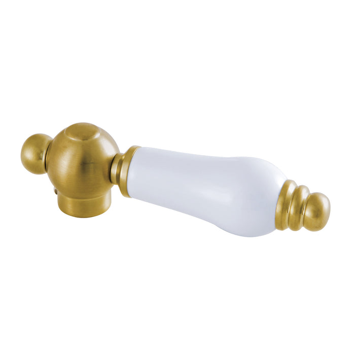 KSH3607PL Porcelain Lever Handle, Brushed Brass
