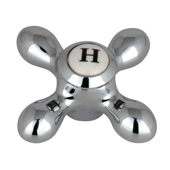 Kingston KSH3951AXH Brass Cross Handle (Hot Side), Polished Chrome