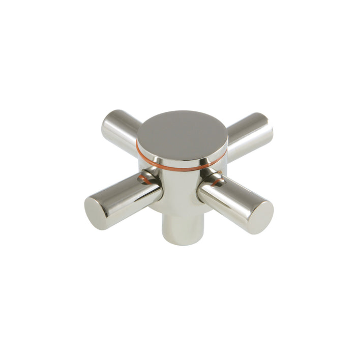 Kingston Concord KSH414PNH Metal Cross Handle (Hot Side), Polished Nickel