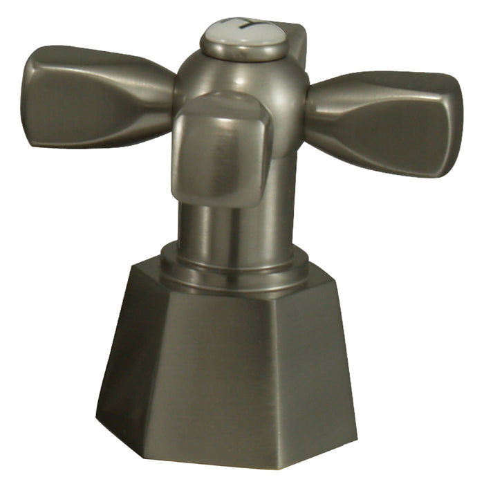 Kingston KSH4268HXH Metal Cross Handle (Hot Side), Brushed Nickel