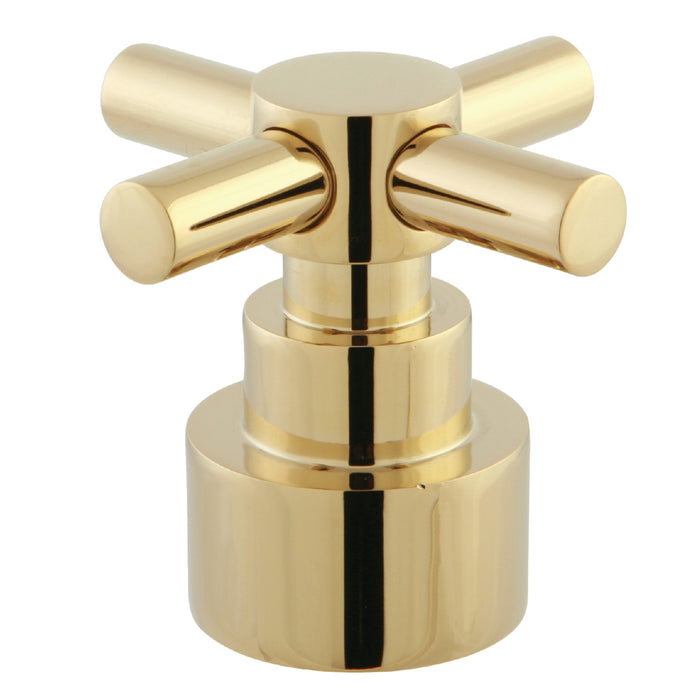 Kingston KSH4642EX Metal Cross Handle, Polished Brass