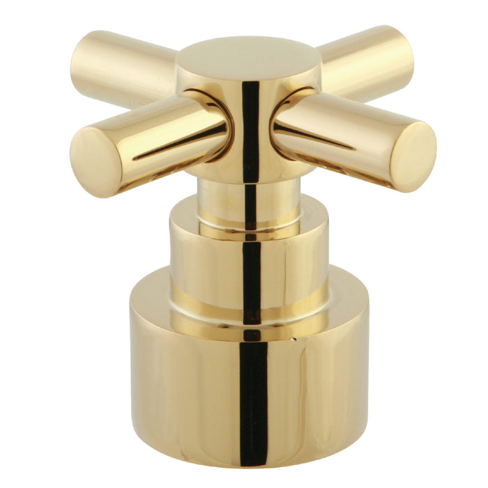 KSH4642EX Metal Cross Handle, Polished Brass