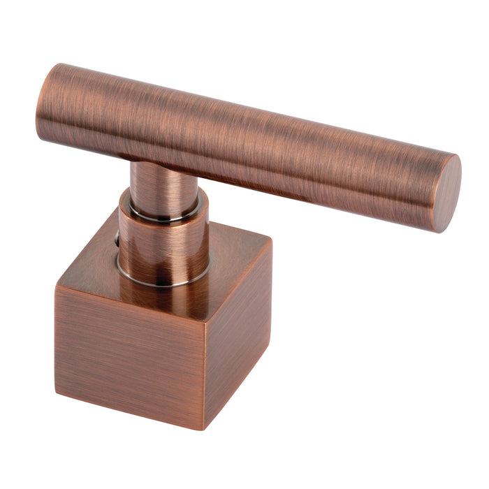 Kingston KSH464CQLAC Brass Lever Handle, Antique Copper