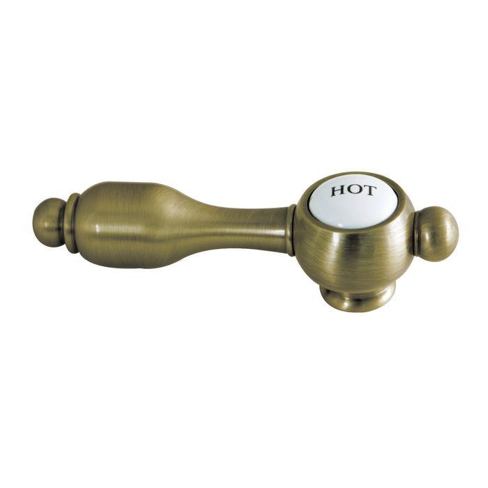 Tudor KSH7613TALH Brass Lever Handle (Hot Side), Antique Brass