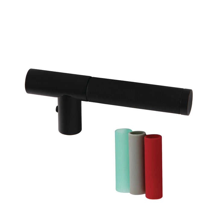 Kingston Kaiser KSH8120CKL Brass Lever Handle, Matte Black