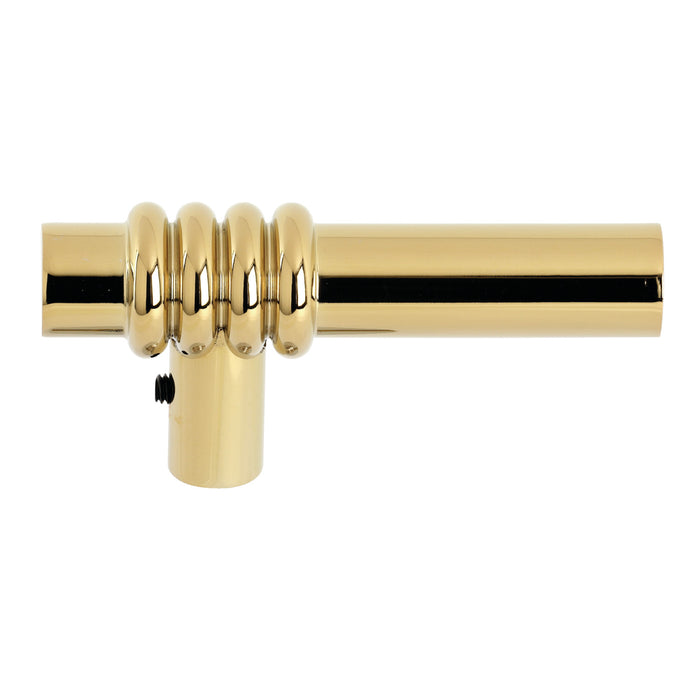 Milano KSH8122ML Metal Lever Handle, Polished Brass