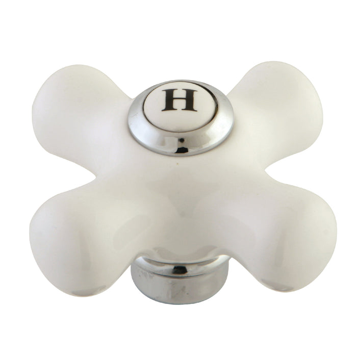 Kingston KSH941CXH Porcelain Cross Handle (Hot Side), Polished Chrome