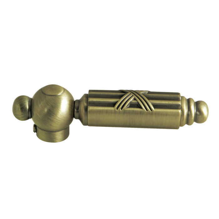 Georgian KSH9603GL Brass Lever Handle, Antique Brass