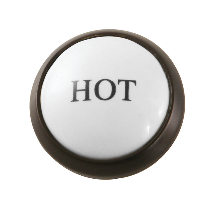 Kingston KSHI2965ZXH Hot Handle Index Button, Oil Rubbed Bronze