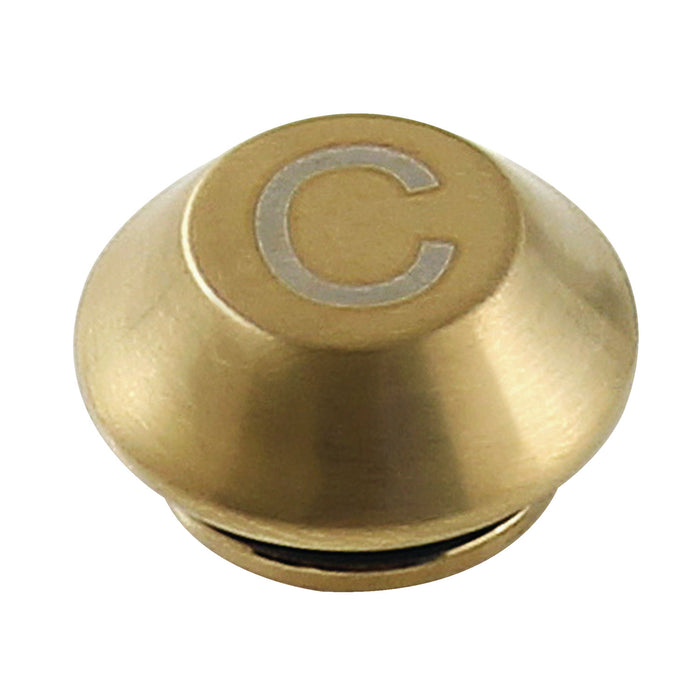 Kingston KSHI313SBC Cold Handle Index Button, Brushed Brass
