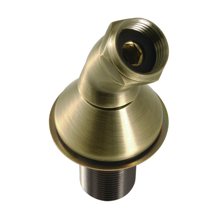 KSHK53 Deck Mount Hand Shower Holder for Roman Tub Faucet, Antique Brass