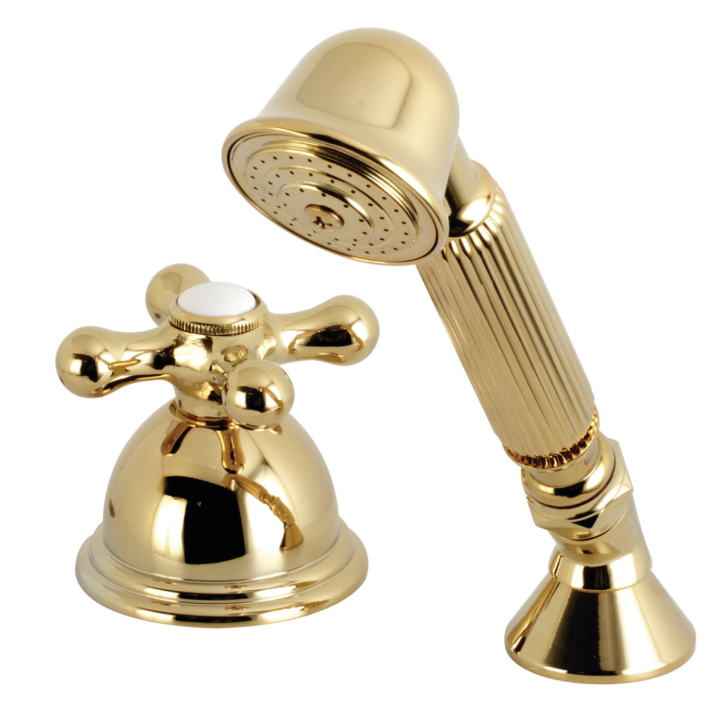 Kingston Brass KSK3352AXTR Deck Mount Hand Shower with Diverter for