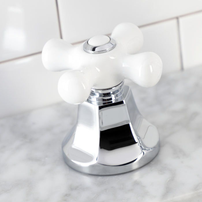 Kingston Tulare KSK4301PXTRDeck Mount Hand Shower with Diverter for Roman Tub Faucet, Polished Chrome