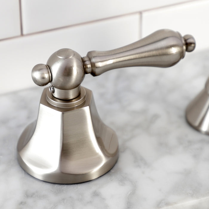 Kingston Tulare KSK4308ALTRDeck Mount Hand Shower with Diverter for Roman Tub Faucet, Brushed Nickel