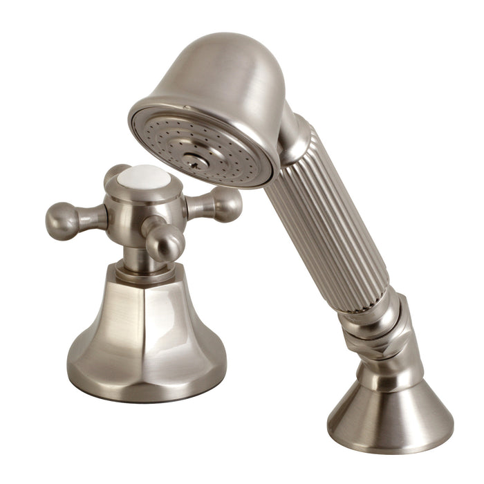 KSK4308BXTR Deck Mount Hand Shower with Diverter for Roman Tub Faucet, Brushed Nickel