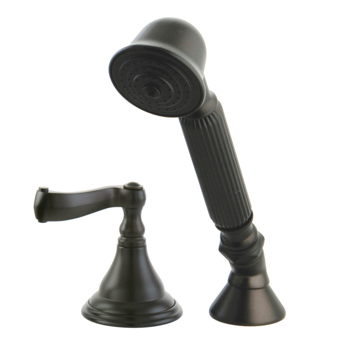 KSK5365FLTR Deck Mount Hand Shower with Diverter for Roman Tub Faucet, Oil Rubbed Bronze