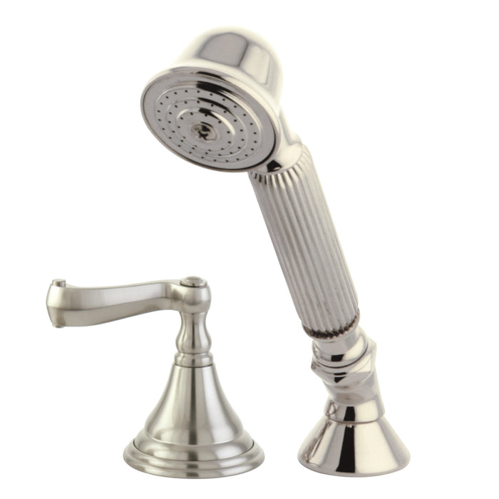 KSK5368FLTR Deck Mount Hand Shower with Diverter for Roman Tub Faucet, Brushed Nickel